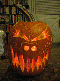 animated pumpkin lantern